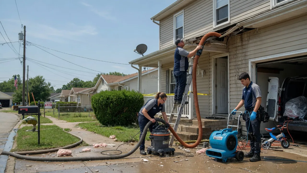 Water Damage Restoration in New Liberty, KY near me